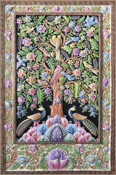 Rugs Modern Halı Covor decorativ țesut, cu imprimeu floral geometric, cu copa...