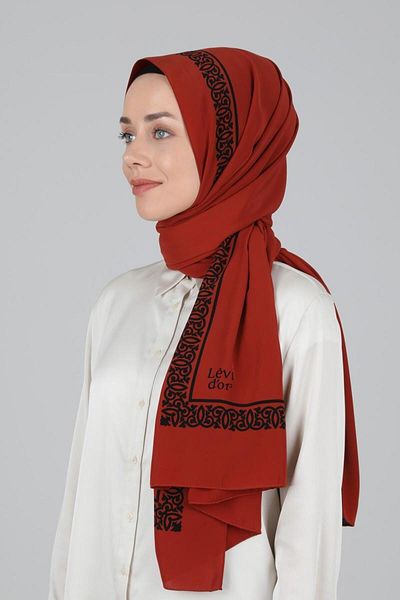 Levidor Tile Patterned Medina Silk Shawl