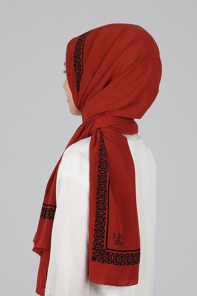 Levidor Tile Patterned Medina Silk Shawl
