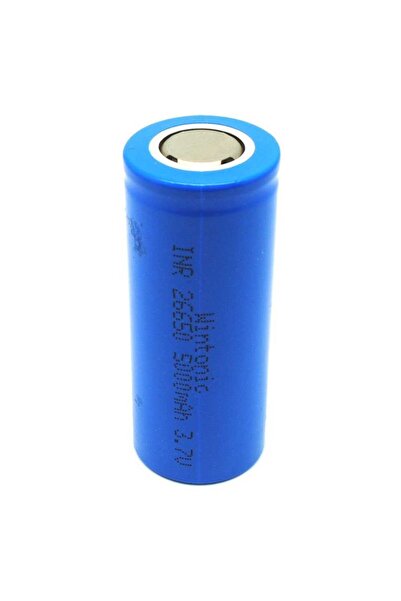 Markalonya 5000 Mah 3.7 V 26650 Li-Ion Şarj Edilebilir Pil