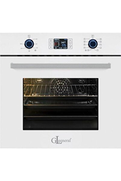 GL GENERAL Azure Glf 10003b Beyaz Ankastre Fırın 11 Fonksiyonlu