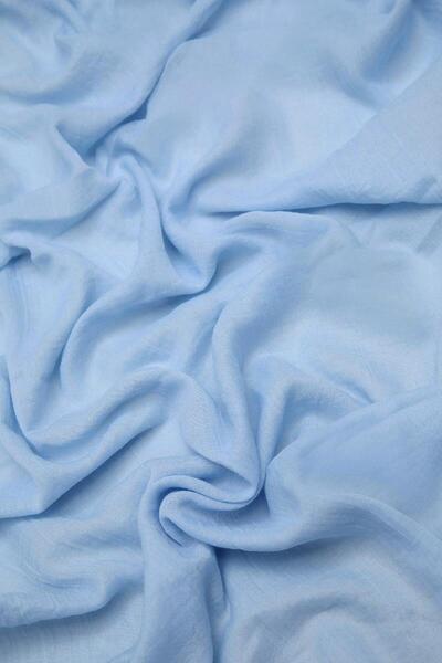 Levidor Baby Blue Crinkle Fabric Σάλι Χαβάης