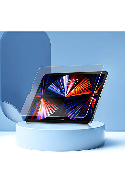 corcishop iPad Air 5.nesil 10.9 2022 Uyumlu Kırılmaz Tablet Temperli Cam Ekra...
