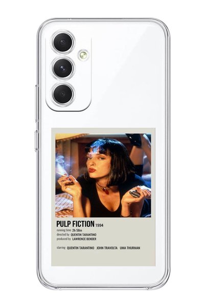 Magic Ring Samsung Galaxy A55 Compatible Pulp Fiction Minimalist Poster Patte...