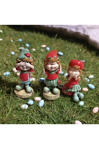 BULUT Meyveli Görmedim Duymadım Bilmiyorum Bebek Biblo