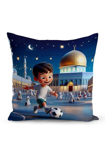 Bertille Home Obliečka na vankúš Ramadan Series s obojstrannou digitálnou potlačou (Ramadan Cushion Cover)