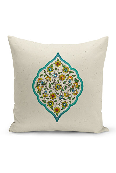 DaisyHome Husă de pernă cu imprimare digitală pe două fețe din seria Ramadan ...