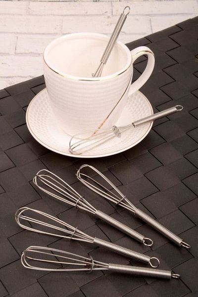 LOVYCO 6-Piece Whisk-Shaped Teaspoon| Stylish Teaspoon| 6 Teaspoons