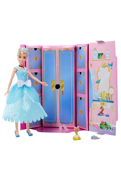 DİSNEY PRİNCESS Disney Princess Fashion Doll - Doll & Fashion Surprise - Cinderella HMK53