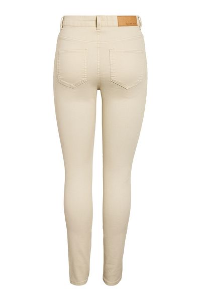Noisy May NMCALLIE HW SKINNY JEANS OATMEAL S*