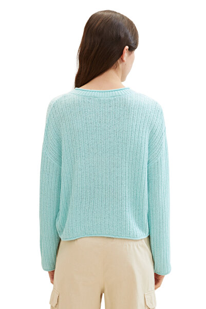 Tom Tailor Denim tape yarn pullover