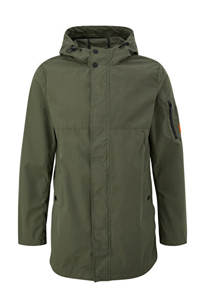 QS by s.Oliver ZELENÝ kabát pro muže