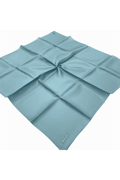 Armine تيفيل وشاح حريري بلون أزرق ثلجي 10d02-157