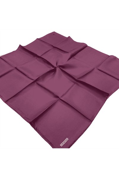Armine Tivil Damson Solid Color Silk Scarf 10d02-198