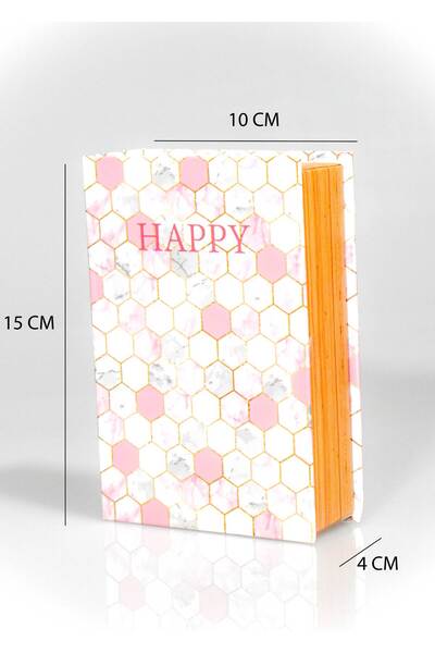 4nio HAPPY HONEYCOMB DECORATIVE BOOK BOX