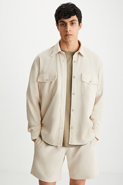 GRIMELANGE Πουκάμισο RAMADANP015 Μπεζ