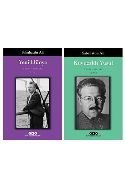 Yapı Kredi Yayınları Sabahattin Ali 2'li Set - Yeni Dünya / Kuyucaklı Yusuf