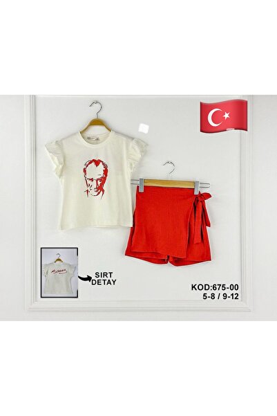 SANTRALBEBE Στολή παράστασης για κορίτσια 23 Απριλίου - Σετ για κορίτσια 23 Α...