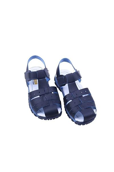 Prego (arzen) Orthopedics Thermo Non-Slip Sole Closed Toe Velcro Boys' Sandals Navy