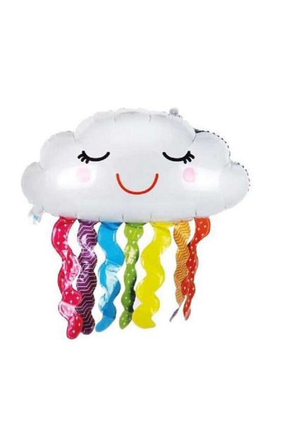 Candy Foil Balloon 30" Cloud with Tassels