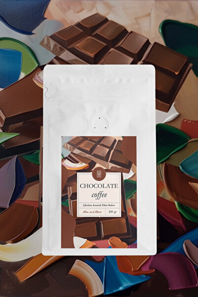 Mim and More Chocolate Coffee - Çikolata Aromalı Kahve Filtre Kahve, 200 gr