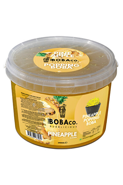 TheBobaCo. Bubblicious Bubble Tea Boba - Pineapple / Ananas 3,4kg