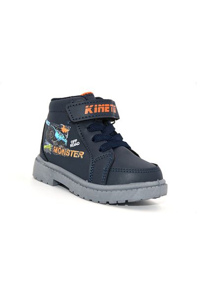 Kinetix Herox Velcro Dinosaur Figured Light Μποτάκια Μπλε