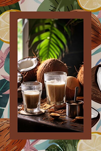 Mim and More Coconut Coffee - Hindistan Cevizi Aromalı Kahve Filtre Kahve, 200 gr