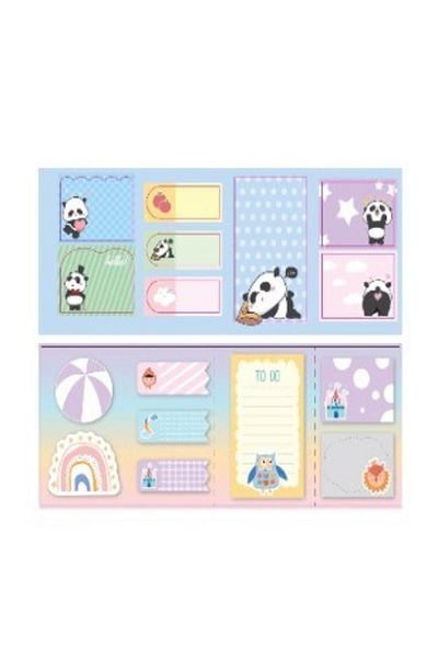 KRAF Set of 2 Adhesive Note Paper - 320 Sheets (Panda-Owl)
