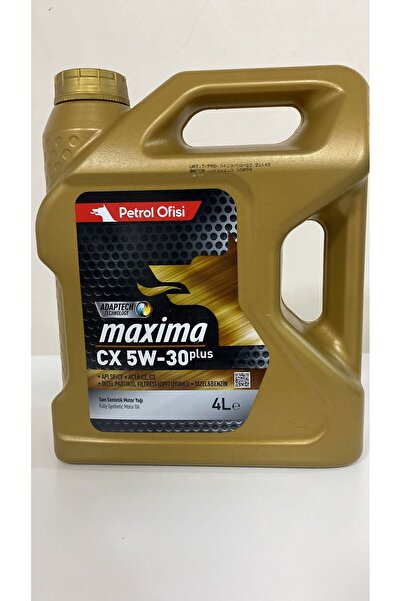 Petrol Ofisi Maxima Cx 5w-30 4 Lt Plus 2026 Üretim Motor Yağı