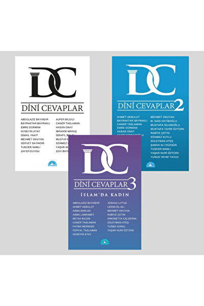 İstanbul Yayınevi Dini Cevaplar 1-2-3  Kitap Seti İstanbul Yayınevi