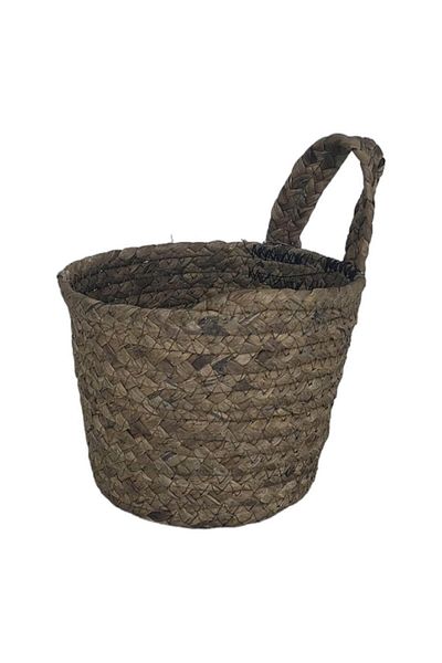 T.Concept Στρογγυλό καλάθι Rattan - Διακοσμητικό και Πολλαπλών Χρήσεων, Μεγάλο Μέγεθος