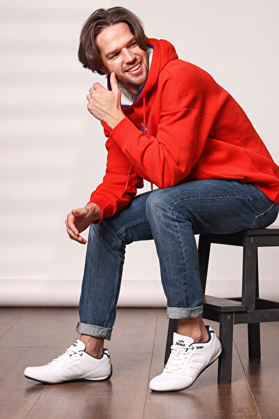 Jump 11743 Білі темно-сині чоловічі повсякденні кросівки на кожен день