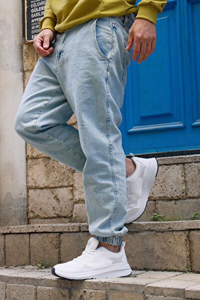 Jump 27689 Білі чоловічі кросівки Повсякденне спортивне взуття