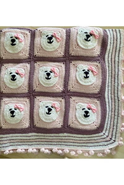 löder bizim atölye Örgü Bebek Battaniyesi