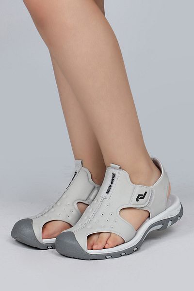 Jump 50026 Sandale pentru copii unisex gri deschis