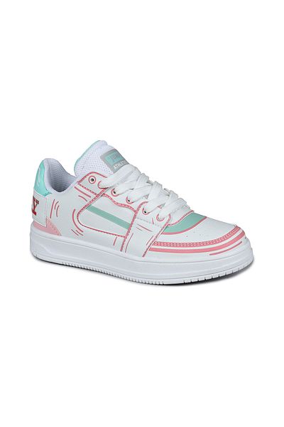 Jump 28129 White - Mint dívčí tenisky Ležérní tenisky