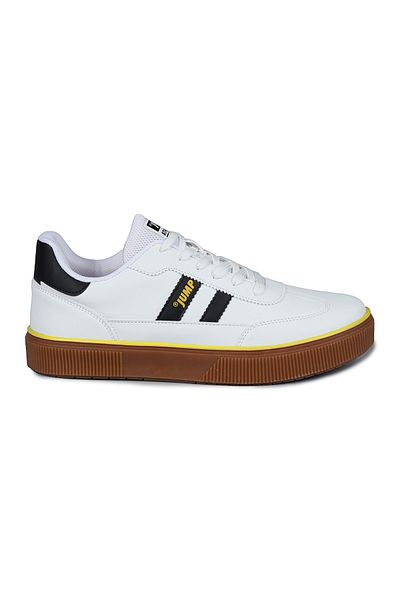 Jump 28163 White - Navy Blue Ανδρικά αθλητικά παπούτσια Casual Sneakers
