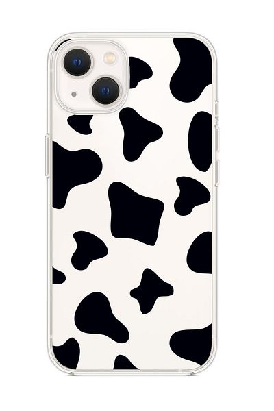 mooodcase حافظة هاتف شفافة من السيليكون الفاخر المتوافقة مع هاتف iPhone 13
