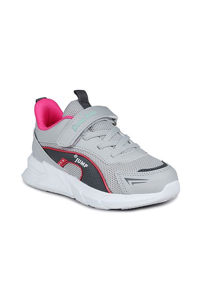 Jump 28123 Velcro Light Gray - Mint Green Girls' Sneakers Casual Sneakers