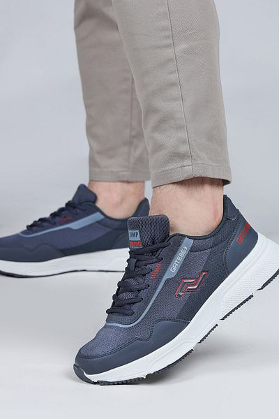 Jump 27686 Navy Blue - Indigo Blue Men's Sneaker Casual Sneakers