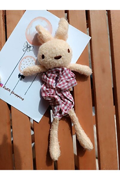 EyER Shoping Петрикований кролик з різними плюшевими застібками