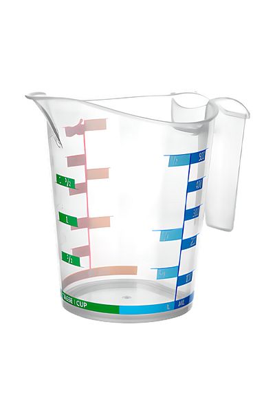 BlackBird Home 500ml Transparent Measuring Cup with Scale