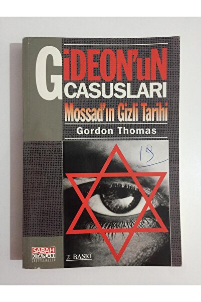 Kişisel Yayınlar Gideon'un Casusları Mossad'ın Gizli Tarihi - Gordon Thomas (...