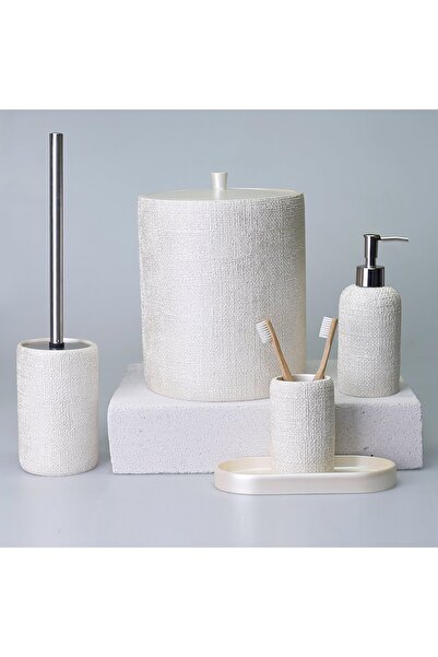 Selim Natural Trash Can Pearl