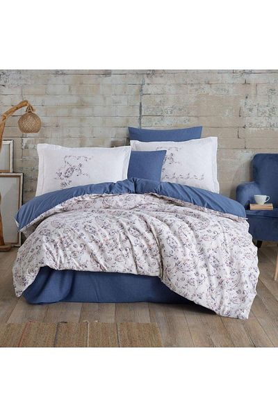 Hobby Calvina Blue - Double Ranforce Duvet Cover Set