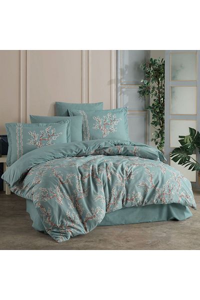 Hobby Camila Green - Ranforce Double Duvet Cover Set