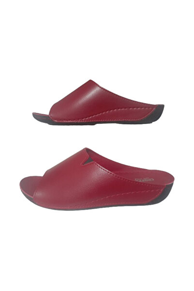 CHOPPER Червоні ортопедичні жіночі капці - Повсякденний стильний дизайн chpr857-74