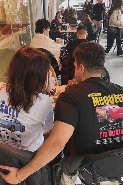 EFBUTİK Μπλουζάκι Mcqueen Car Detail Oversize Unisex