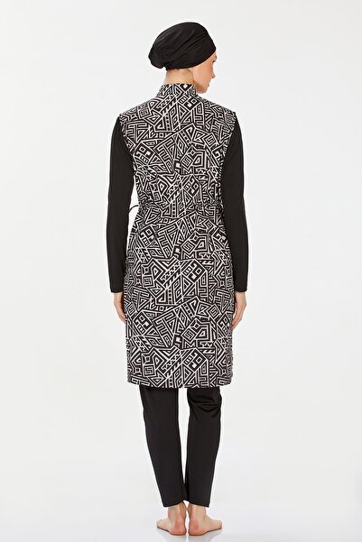 ROZAMAY Γυναικείο μαγιό με υφασμάτινο επένδυση από ύφασμα αλεξίπτωτου, με επιλογή μεγάλου μεγέθους 9270